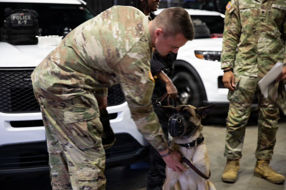 DCNG Hosts Law Enforcement Job Fair