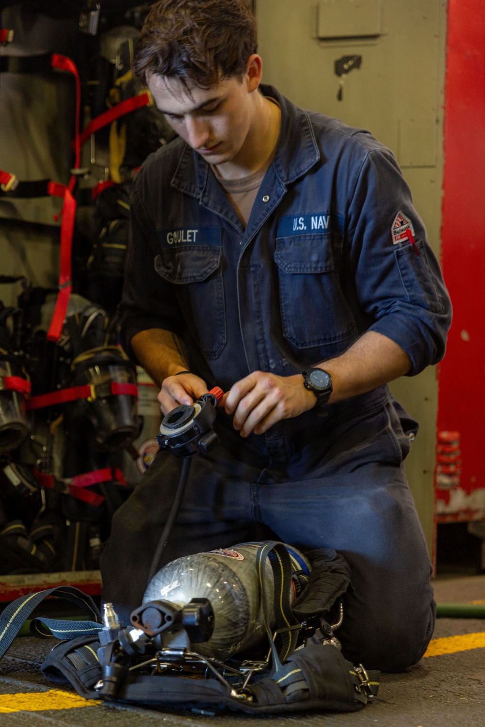 USS Iwo Jima Maintenance