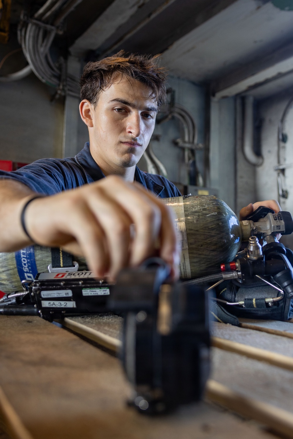 USS Iwo Jima Maintenance