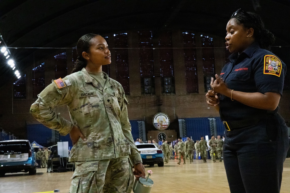 DCNG Hosts Law Enforcement Job Fair