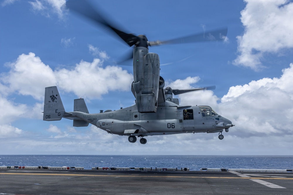 Flight Operations Aboard USS Iwo Jima