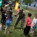 KFOR RC-E Soldiers participate in end-of-school field day at Prishtina High School