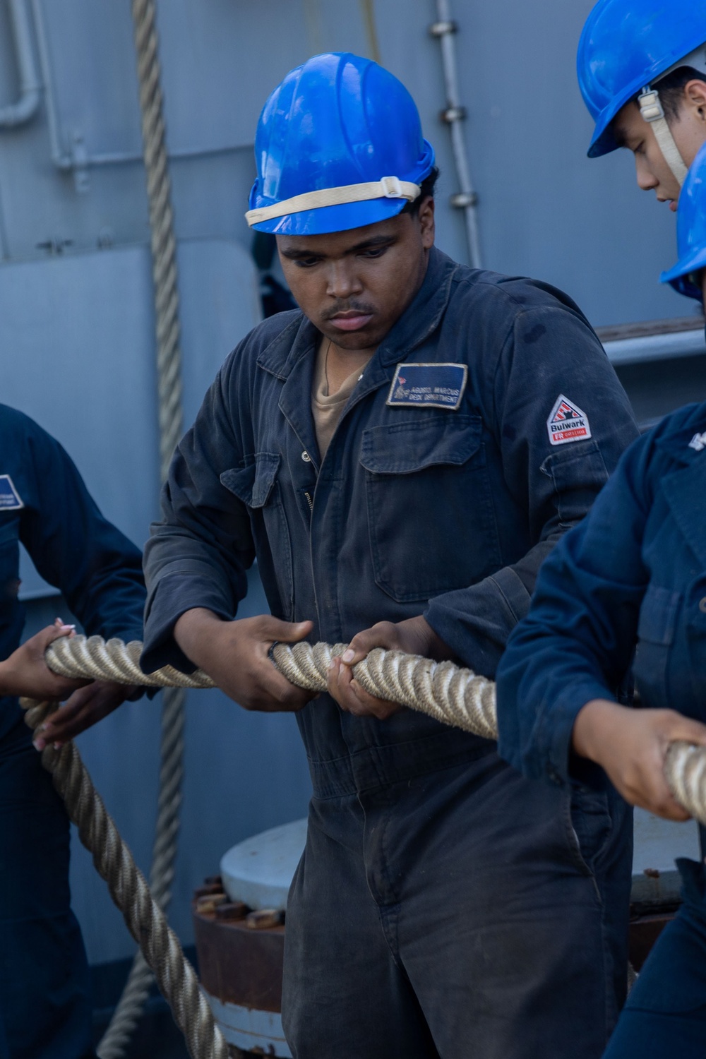 USS Iwo Jima Sea and Anchor Detail