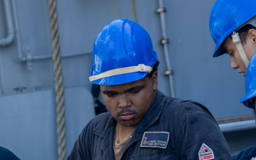 USS Iwo Jima Sea and Anchor Detail