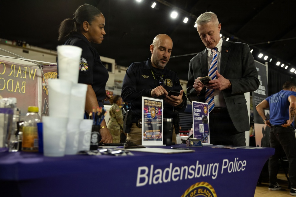 DCNG Hosts Law Enforcement Job Fair