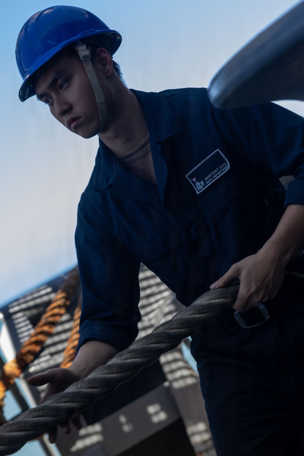 USS Iwo Jima Sea and Anchor Detail