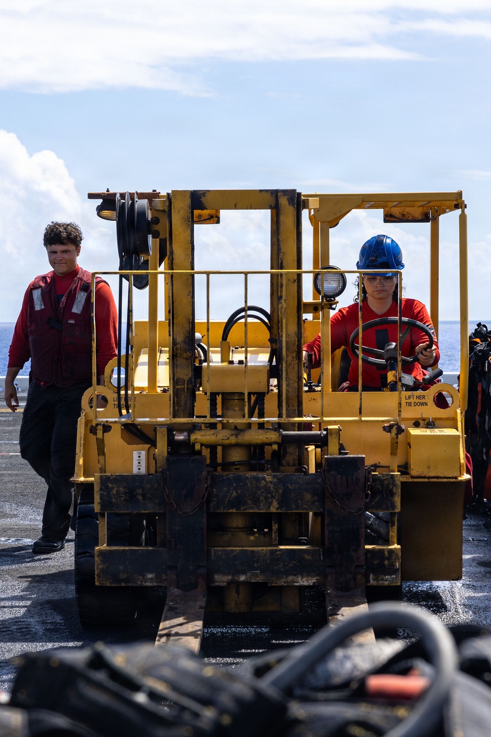 USS Iwo Jima Sea Ammo Offload