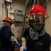 USS Iwo Jima Conducts Inport DCTT Drill