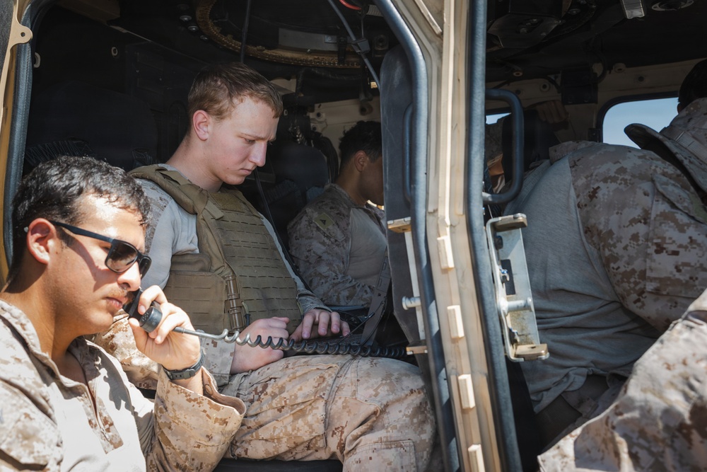 U.S. Marines Conduct Command Protocol Training