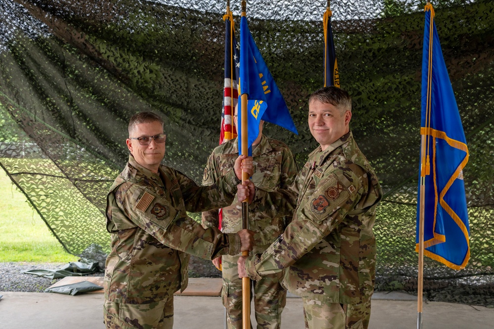 145th CES welcomes Lt. Col. Catherine W. Underwood as new commander