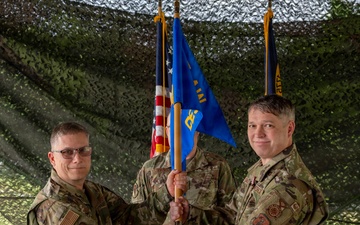 145th CES welcomes Lt. Col. Catherine W. Underwood as new commander