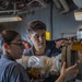 USS Iwo Jima Sailors Set Up Refueling Station for Refeuling In Port