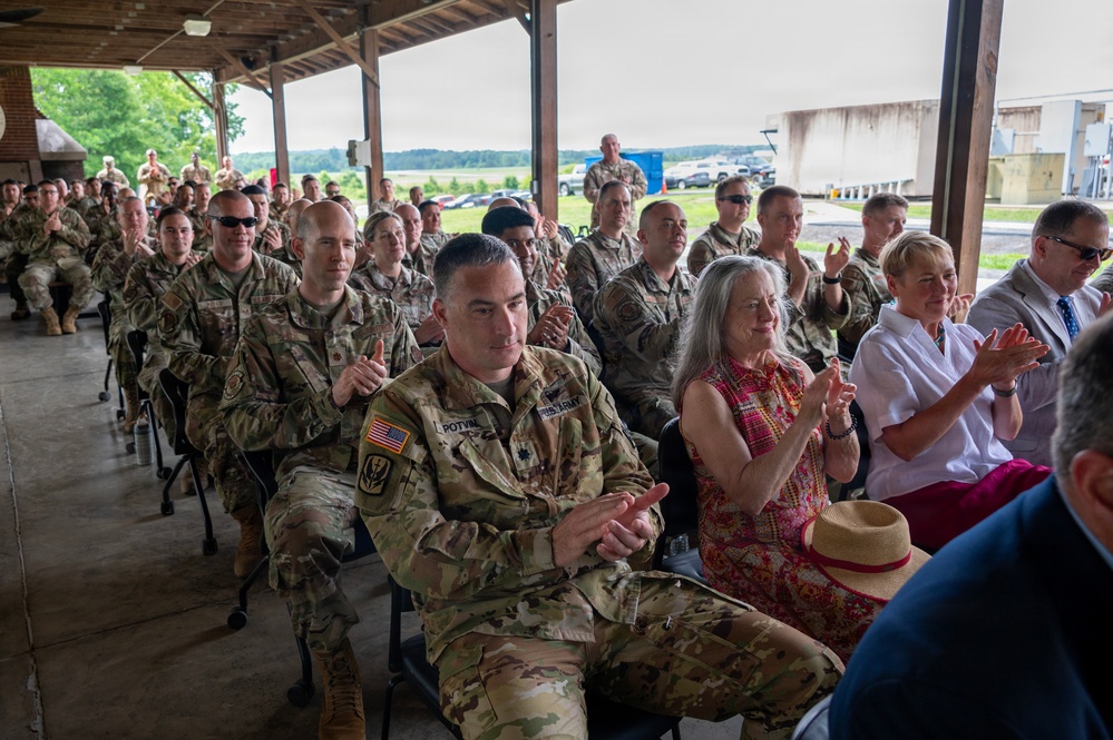 145th CES welcomes Lt. Col. Catherine W. Underwood as new commander