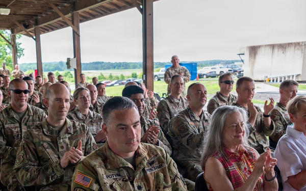 145th CES welcomes Lt. Col. Catherine W. Underwood as new commander