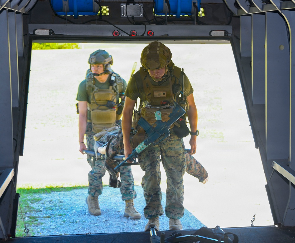 NMCCL SIM Center hosts final stage of en route care training