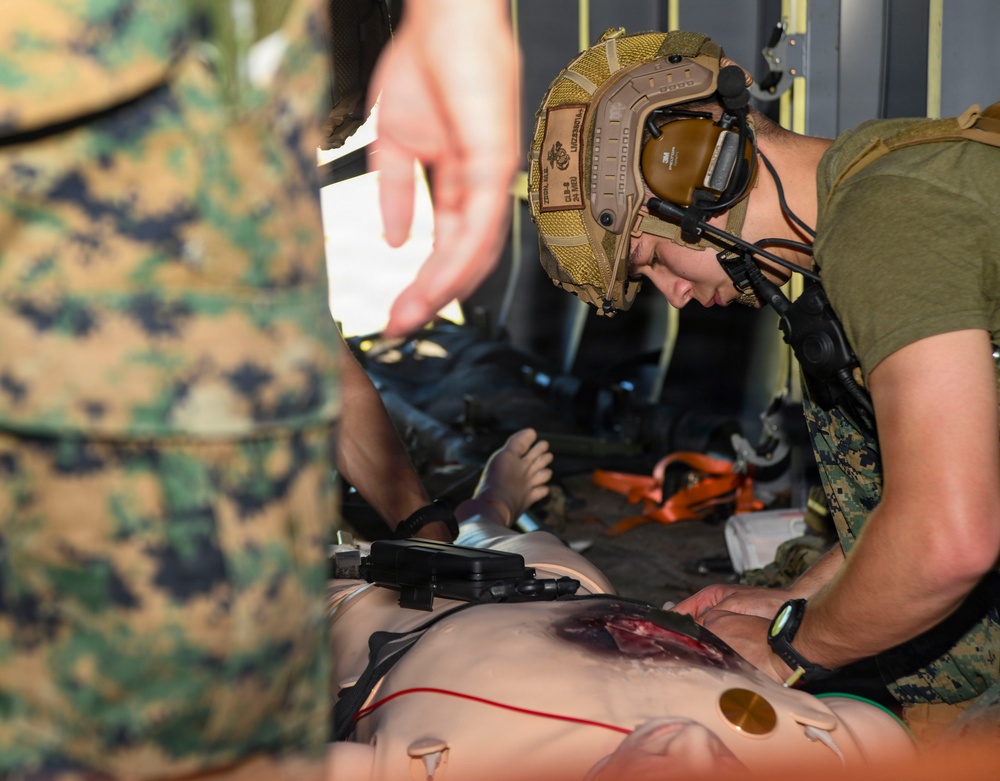 NMCCL SIM Center hosts final stage of en route care training