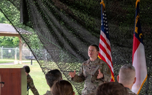145th CES welcomes Lt. Col. Catherine W. Underwood a new commander