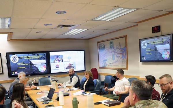 New England District Safety Team meet about the Army Star