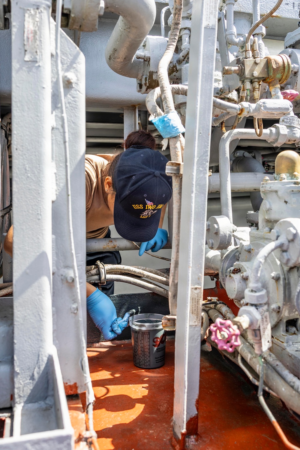 USS Iwo Jima Conducts Daily Operations While in Ponce, Puerto Rico