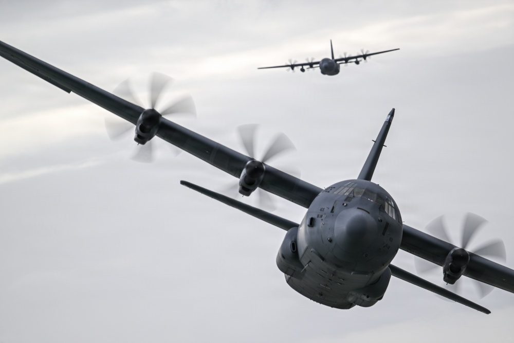 D-Day 82nd Anniversary C-130 Flyover