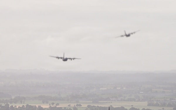 D-Day 82nd Anniversary C-130 Flyover