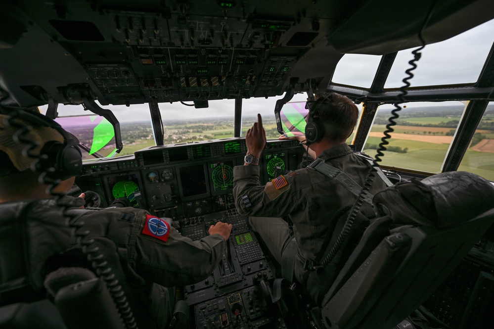 D-Day 82nd Anniversary C-130 Flyover
