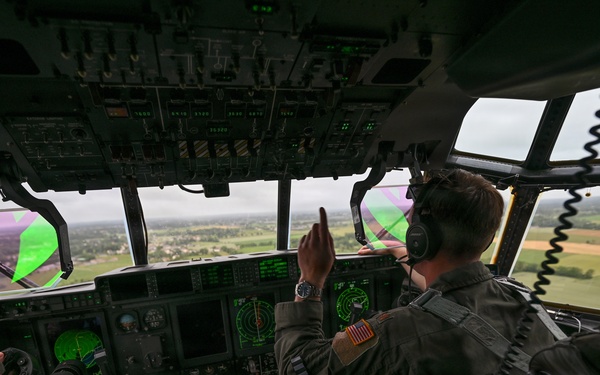 D-Day 82nd Anniversary C-130 Flyover