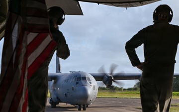 D-Day 82nd Anniversary C-130 Flyover