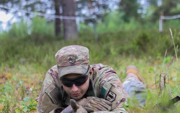 V Corps Best Squad Competition Patrol Lanes Day 2