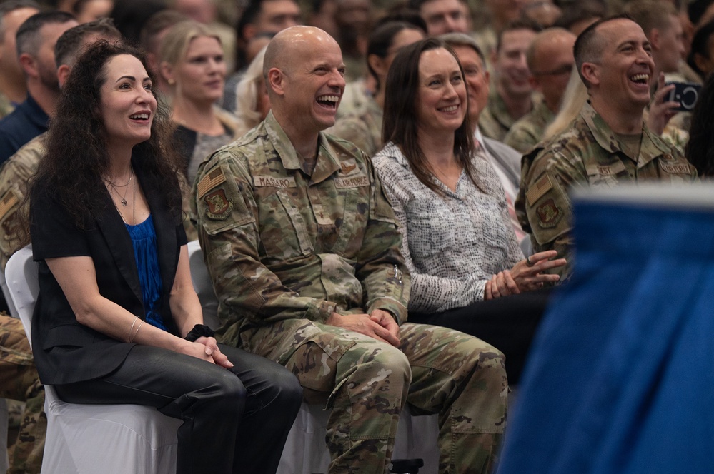 CMSAF highlights priorities, hears from Airmen at Eglin all-call