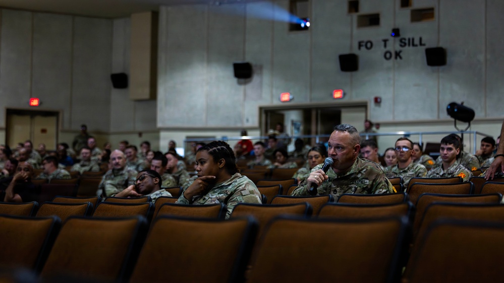 Fort Sill Hosts Victim Impact Panel Focused on the Consequences of Impaired Driving