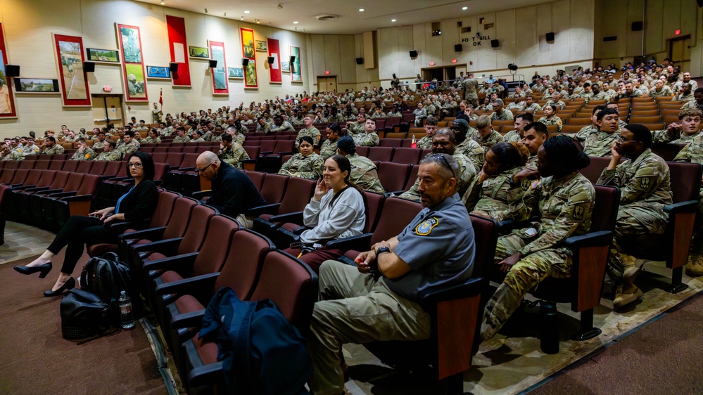 Fort Sill Hosts Victim Impact Panel Focused on the Consequences of Impaired Driving