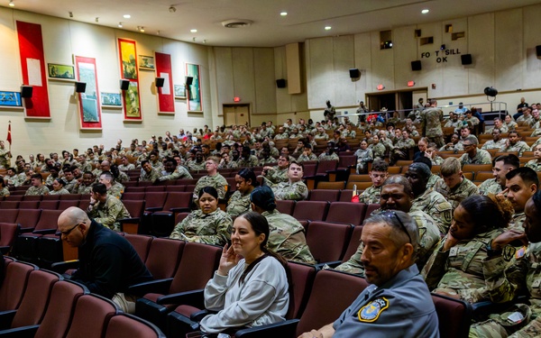 Fort Sill Hosts Victim Impact Panel Focused on the Consequences of Impaired Driving