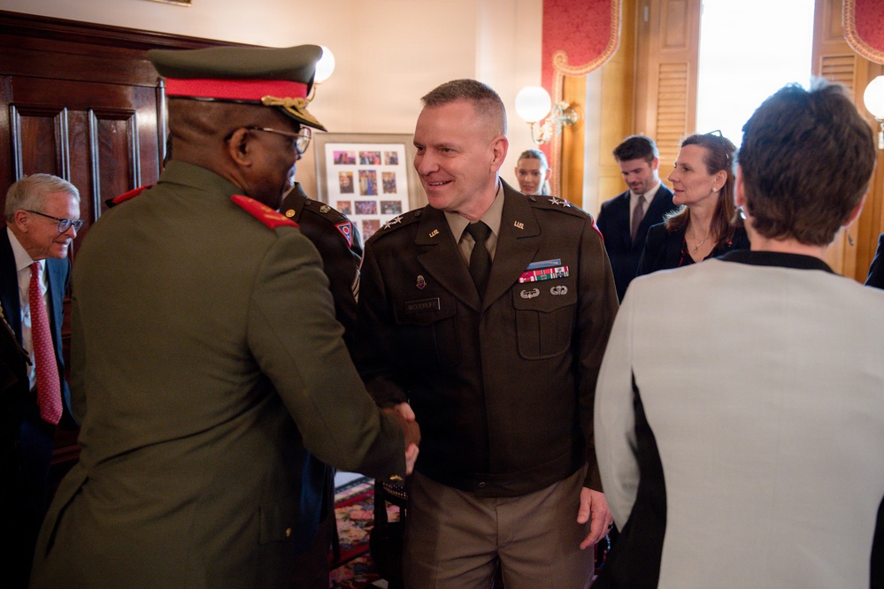 Ohio National Guard signs State Partnership Program agreement with the Republic of Angola