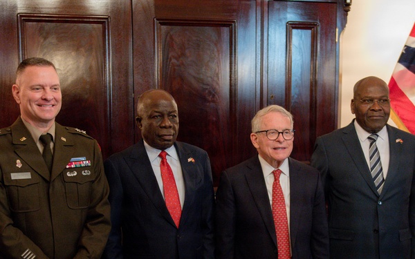 Ohio National Guard signs State Partnership Program agreement with the Republic of Angola