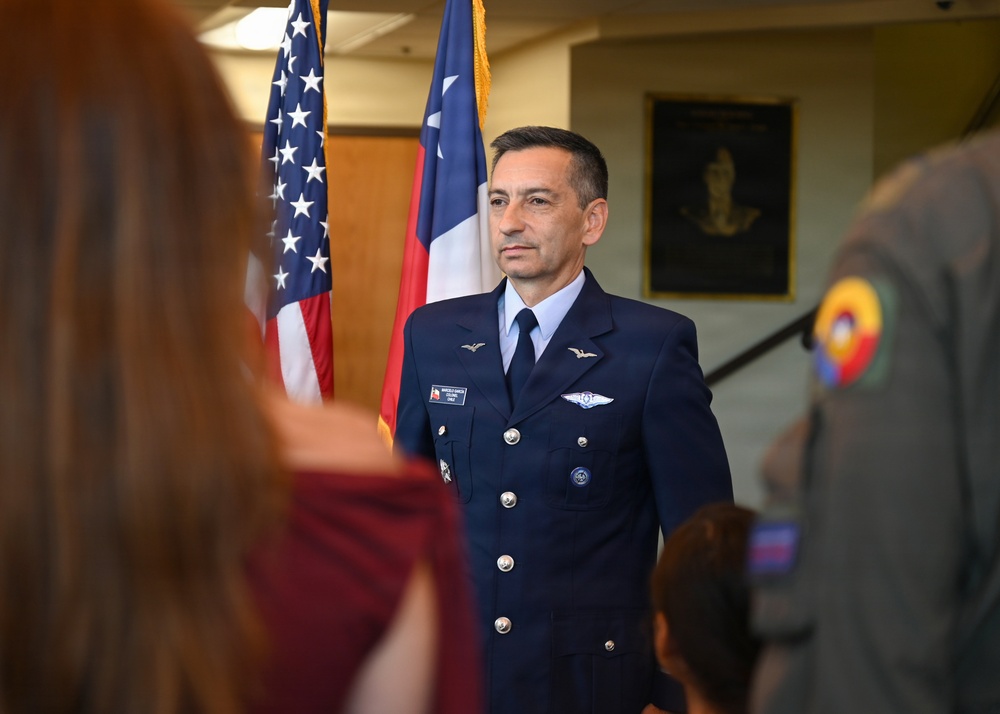 AFSOUTH awards SICOFAA undersecretary Air Force Meritorious Service Medal