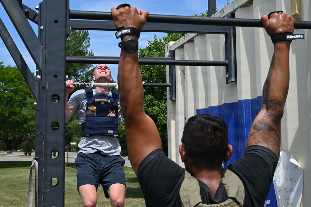 Andrews honors a hero's legacy with Murph Challenge