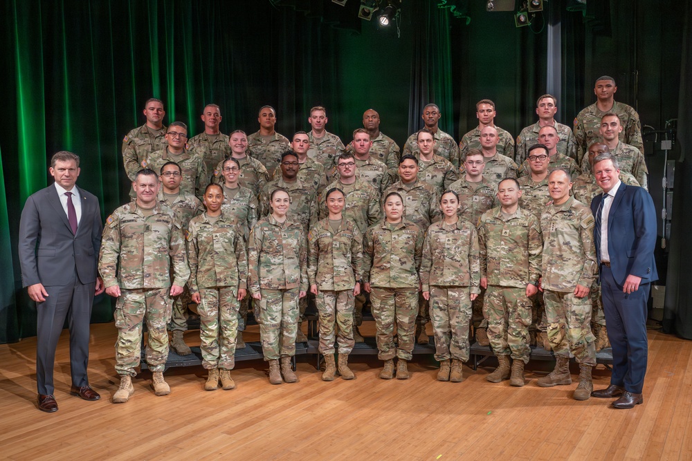 251st Army Birthday Cake Cutting and Reenlistment