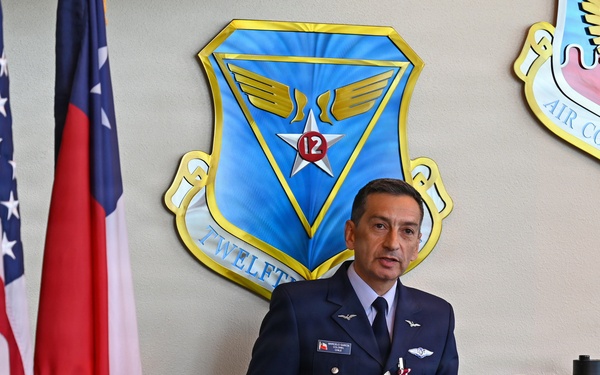 AFSOUTH awards SICOFAA undersecretary Air Force Meritorious Service Medal