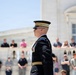 Commander of the Guard U.S. Army Capt. Sean Paul Stolarski Conducts His Last Walk as a Tomb Sentinel
