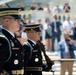 Commander of the Guard U.S. Army Capt. Sean Paul Stolarski Conducts His Last Walk as a Tomb Sentinel