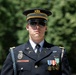 Commander of the Guard U.S. Army Capt. Sean Paul Stolarski Conducts His Last Walk as a Tomb Sentinel