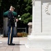 Commander of the Guard U.S. Army Capt. Sean Paul Stolarski Conducts His Last Walk as a Tomb Sentinel