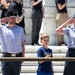 Commander of the Guard U.S. Army Capt. Sean Paul Stolarski Conducts His Last Walk as a Tomb Sentinel
