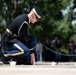 Commander of the Guard U.S. Army Capt. Sean Paul Stolarski Conducts His Last Walk as a Tomb Sentinel