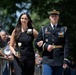 Commander of the Guard U.S. Army Capt. Sean Paul Stolarski Conducts His Last Walk as a Tomb Sentinel