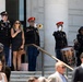 Commander of the Guard U.S. Army Capt. Sean Paul Stolarski Conducts His Last Walk as a Tomb Sentinel