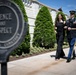 Commander of the Guard U.S. Army Capt. Sean Paul Stolarski Conducts His Last Walk as a Tomb Sentinel