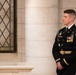 Commander of the Guard U.S. Army Capt. Sean Paul Stolarski Conducts His Last Walk as a Tomb Sentinel