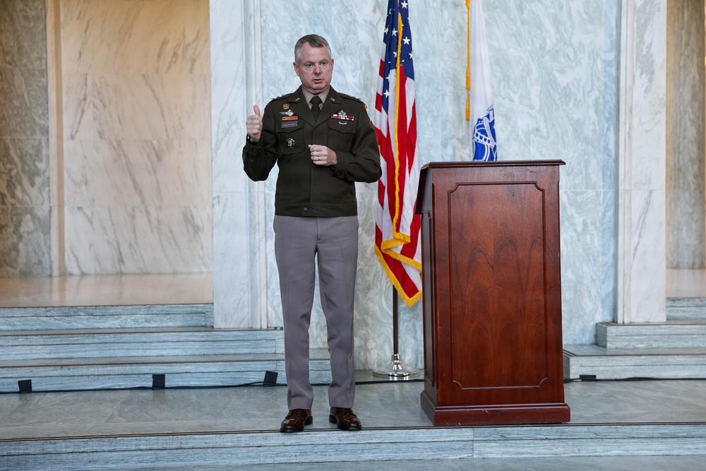 Army delivers OIB Transformation update on Capitol Hill